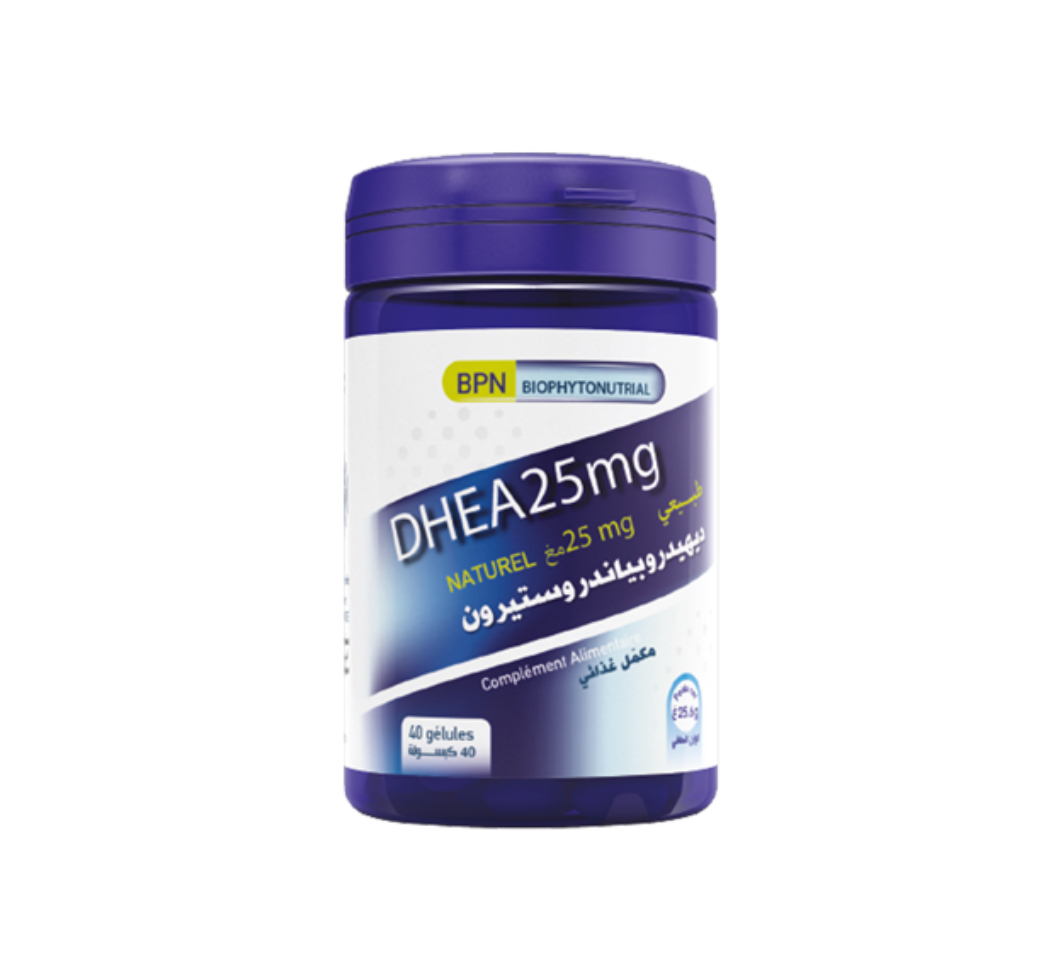 DHEA 25 MG ( 40 GELULes)