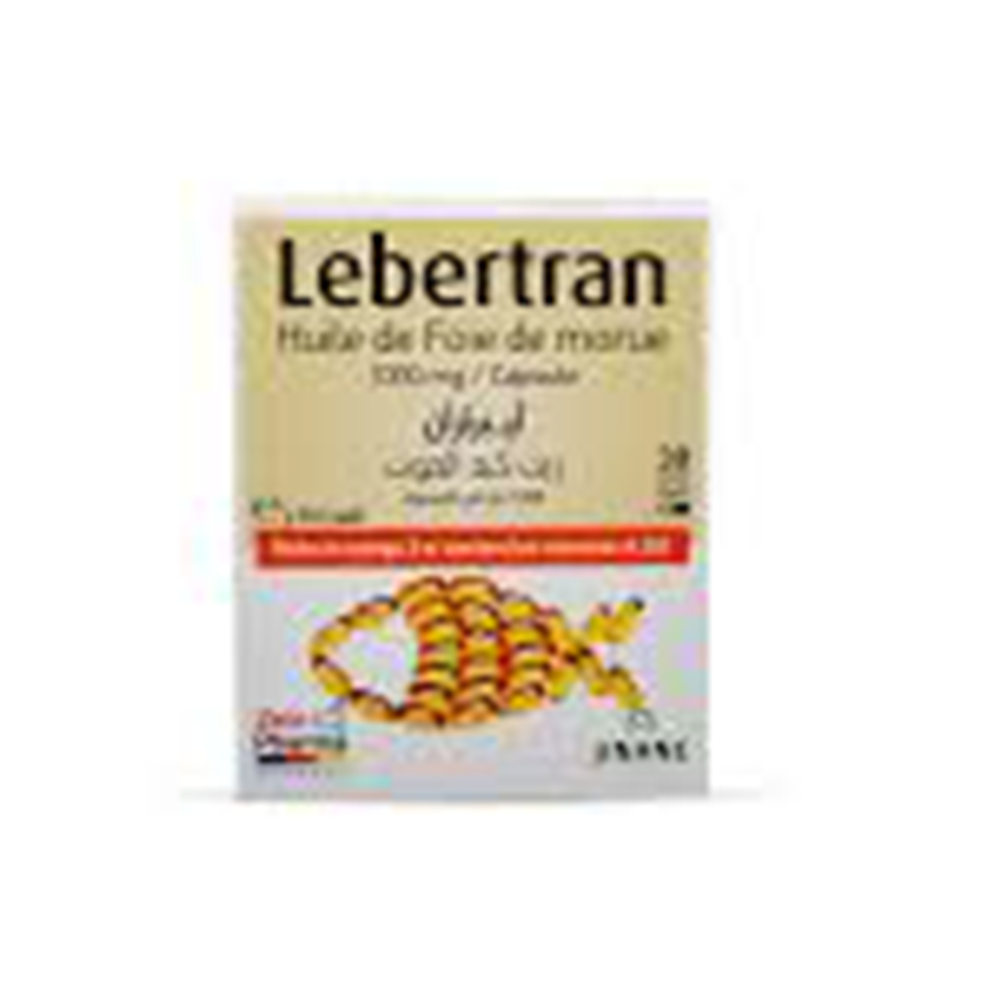 HUILE DE FOIE DE MORUE LEBERTRAN