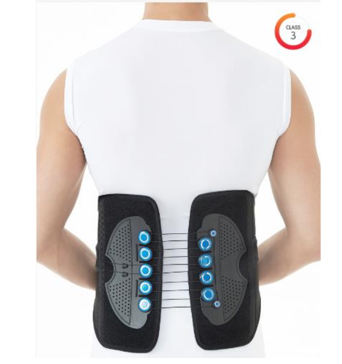 DR MED CEINTURE DORSALE AVEC SYSTEME DE BRETELLES 