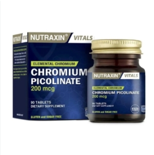 NUTRAXIN CHROMIUM PICOLINATE 200 MG